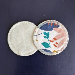 Cotons démaquillants - Lingettes lavables en Tencel doublées coton - SAORI