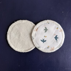 Cotons démaquillants - Lingettes lavables en Tencel doublées coton - MESAO